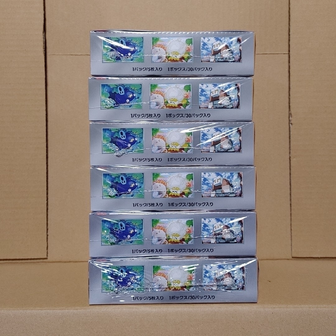 ポケモン - クレイバースト 6BOX シュリンク付きの通販 by Colon's