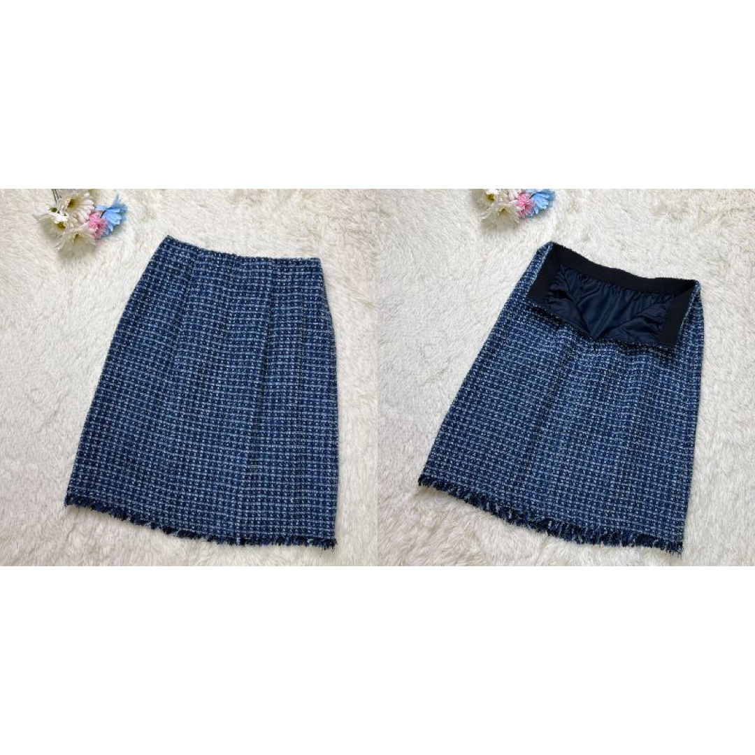 TOKYO SOIR - 極美品♡TOKYO SOIR ソワール ツイード ノーカラー