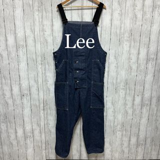 リー(Lee)の美品！Lee  ミリタリーデニムオーバーオール！(サロペット/オーバーオール)