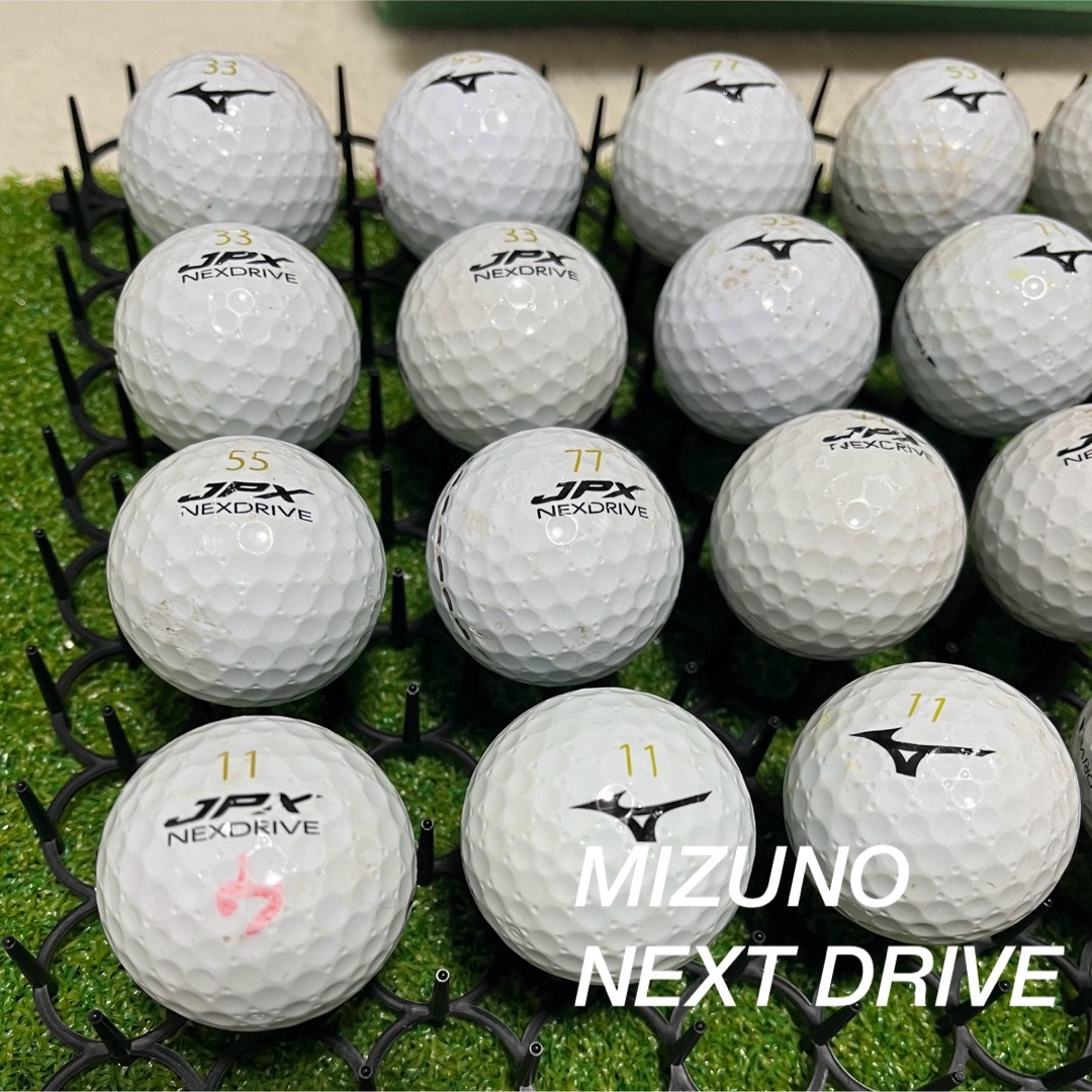 MIZUNO(ミズノ)のミズノ　NEXTDRIVE☆24球　ABランク スポーツ/アウトドアのゴルフ(その他)の商品写真