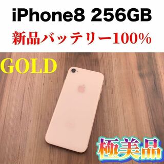 40iPhone 8 ゴールド 256 GB SIMフリー本体