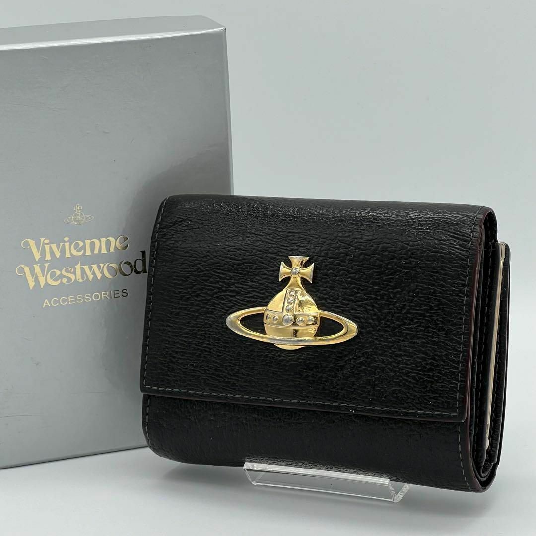 ✨美品✨️Vivienne Westwood 3つ折り財布 がま口財布 オーブ