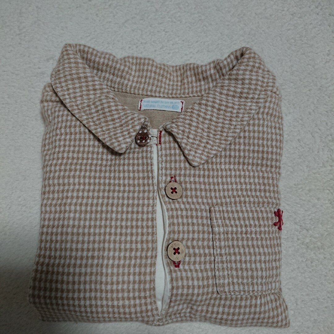 RAG MART(ラグマート)の100  ラグマート  プルオーバーシャツ キッズ/ベビー/マタニティのキッズ服男の子用(90cm~)(ブラウス)の商品写真