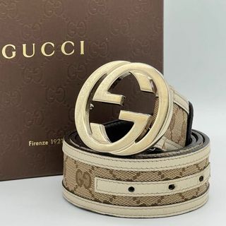グッチ ベルト(メンズ)(シルバー/銀色系)の通販 200点以上 | Gucciの