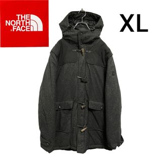 ノースフェイス(THE NORTH FACE) ダウンジャケット(メンズ)（グレー