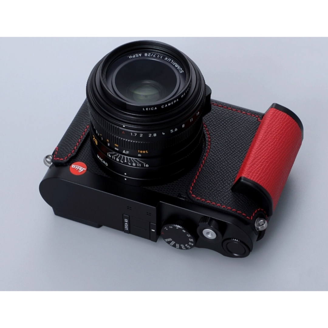 スマホ/家電/カメラ新品 本革 LEICA ライカ Q3用 カメラケース