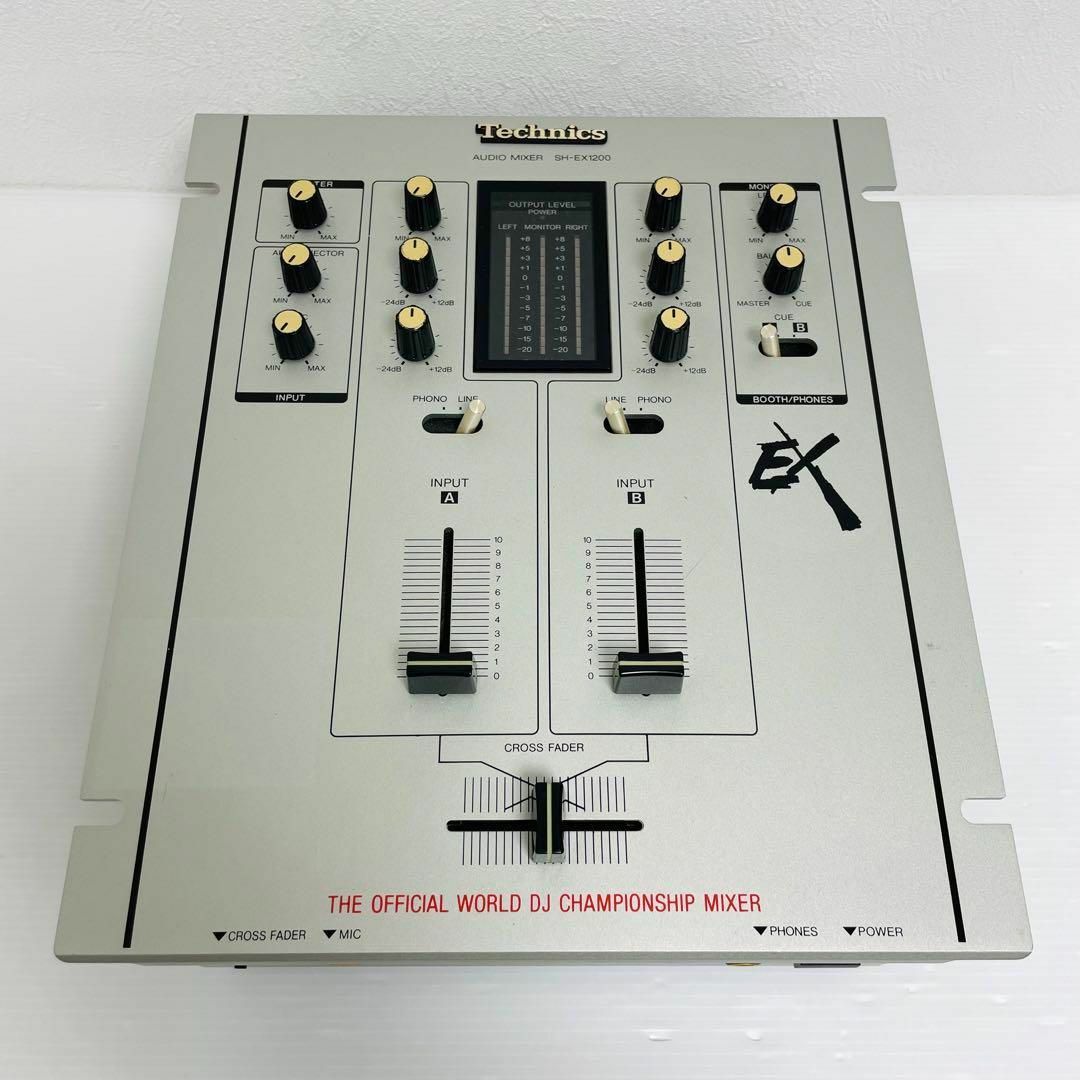 DJミキサー　SH-EX1200-　動作品】希少　Technics