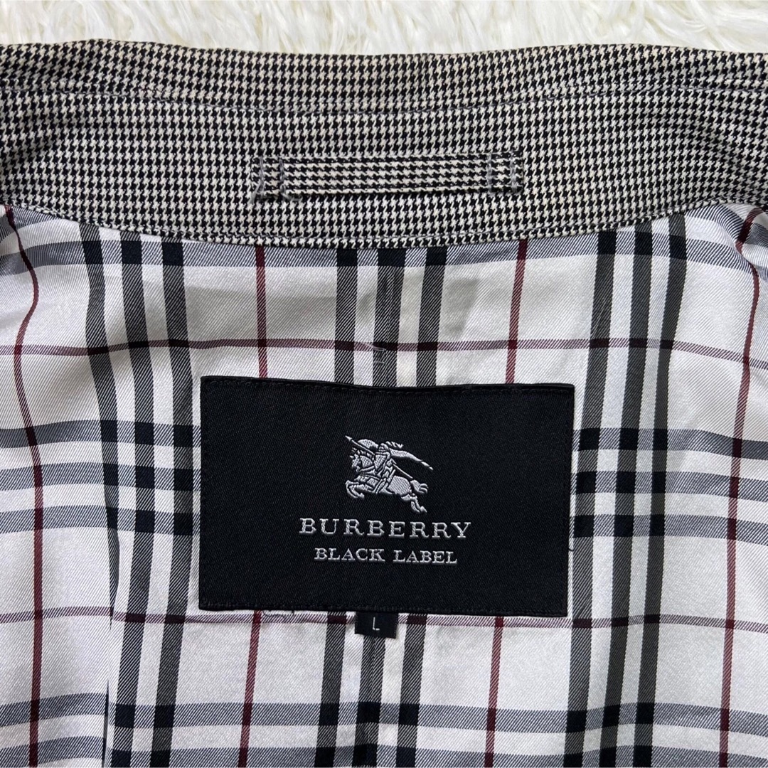 BURBERRY BLACK LABEL - 人気♡千鳥柄♡Lサイズ♡BURBERRY ノバ