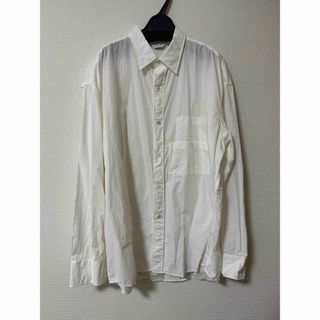 【ほぼ新品】UNUSED アンユーズド 白ロングシャツ