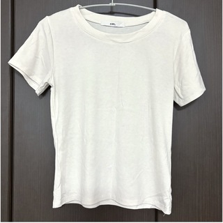 グレイル(GRL)の♡GRL♡白Tシャツ♡(Tシャツ(半袖/袖なし))