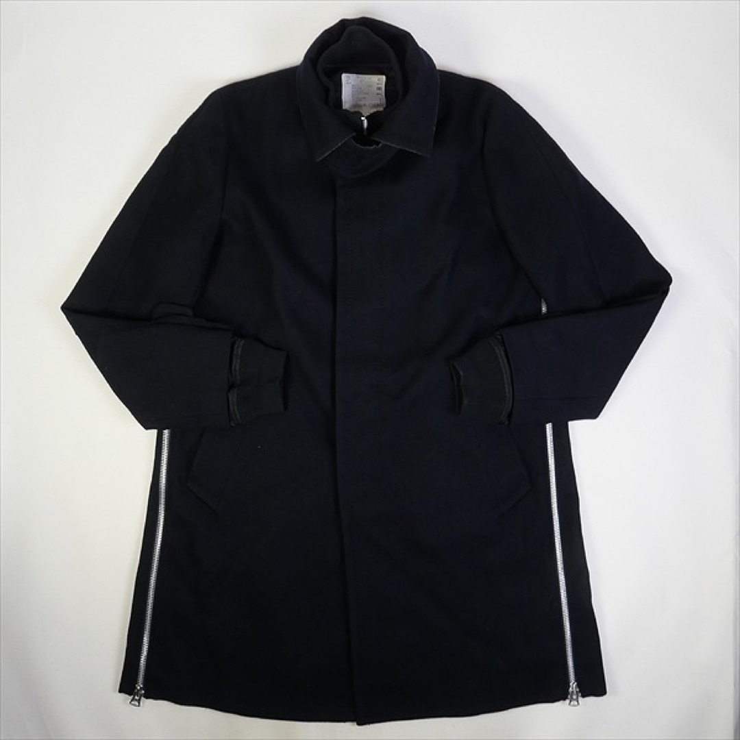 sacai 18AW docking Melton Coat