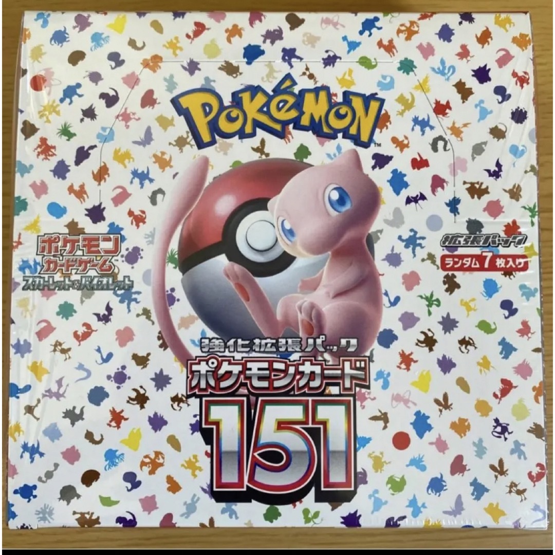 ポケモンカード151 シュリンク付き　1BOX