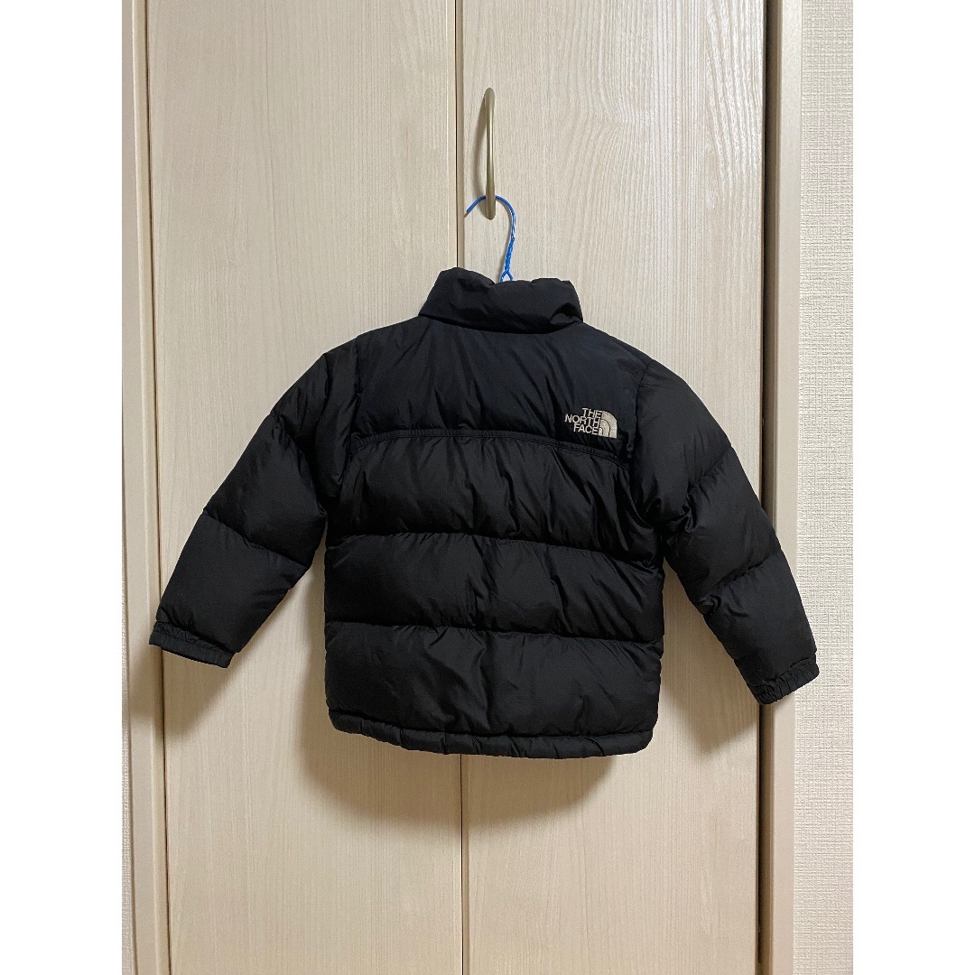 THE NORTH FACE(ザノースフェイス)の【美品】JAPAN規格　ノースフェイス　ヌプシ　ブラック　100cm キッズ/ベビー/マタニティのキッズ服男の子用(90cm~)(ジャケット/上着)の商品写真