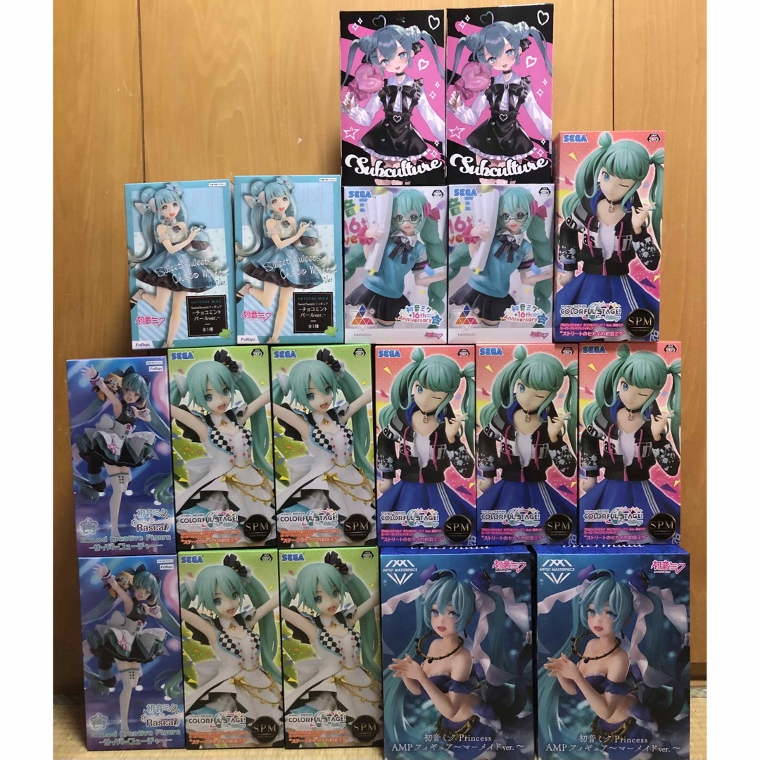 初音ミク フィギュア まとめ売りの通販 by たか's shop｜ラクマ