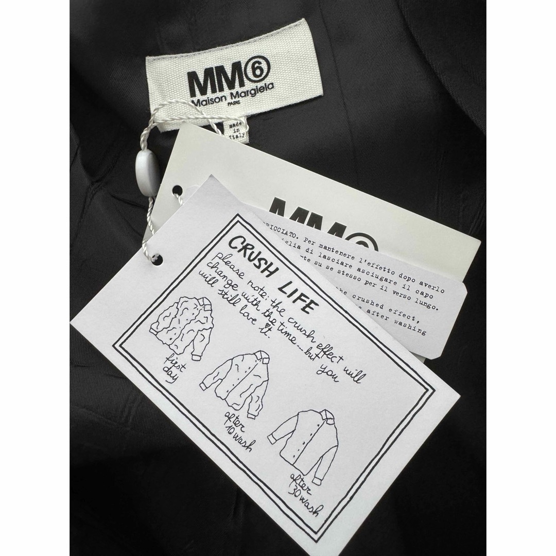 【新品】MM6 MaisonMargiela  シワ加工 ロングワンピース