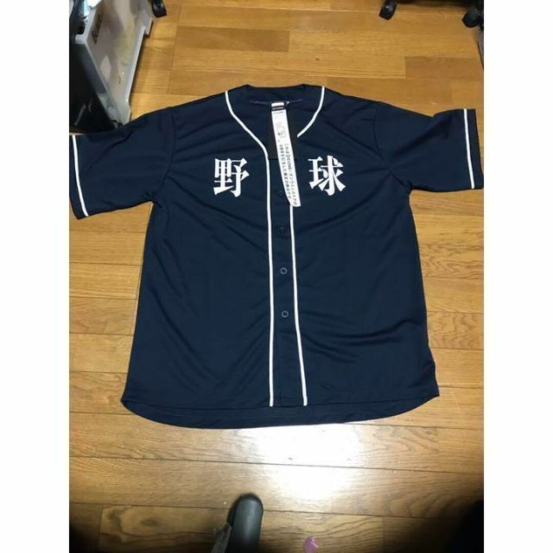 保留新品 鬼レア cune キューン 9周年記念野球ベースボールシャツ XL 黒 6