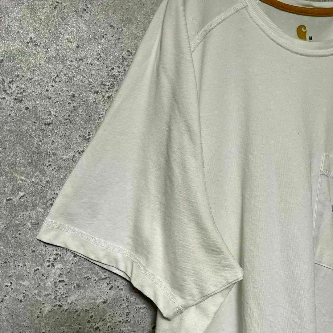 Carhartt カーハート Tシャツ 半袖 ワンポイント 胸ポケット M 6