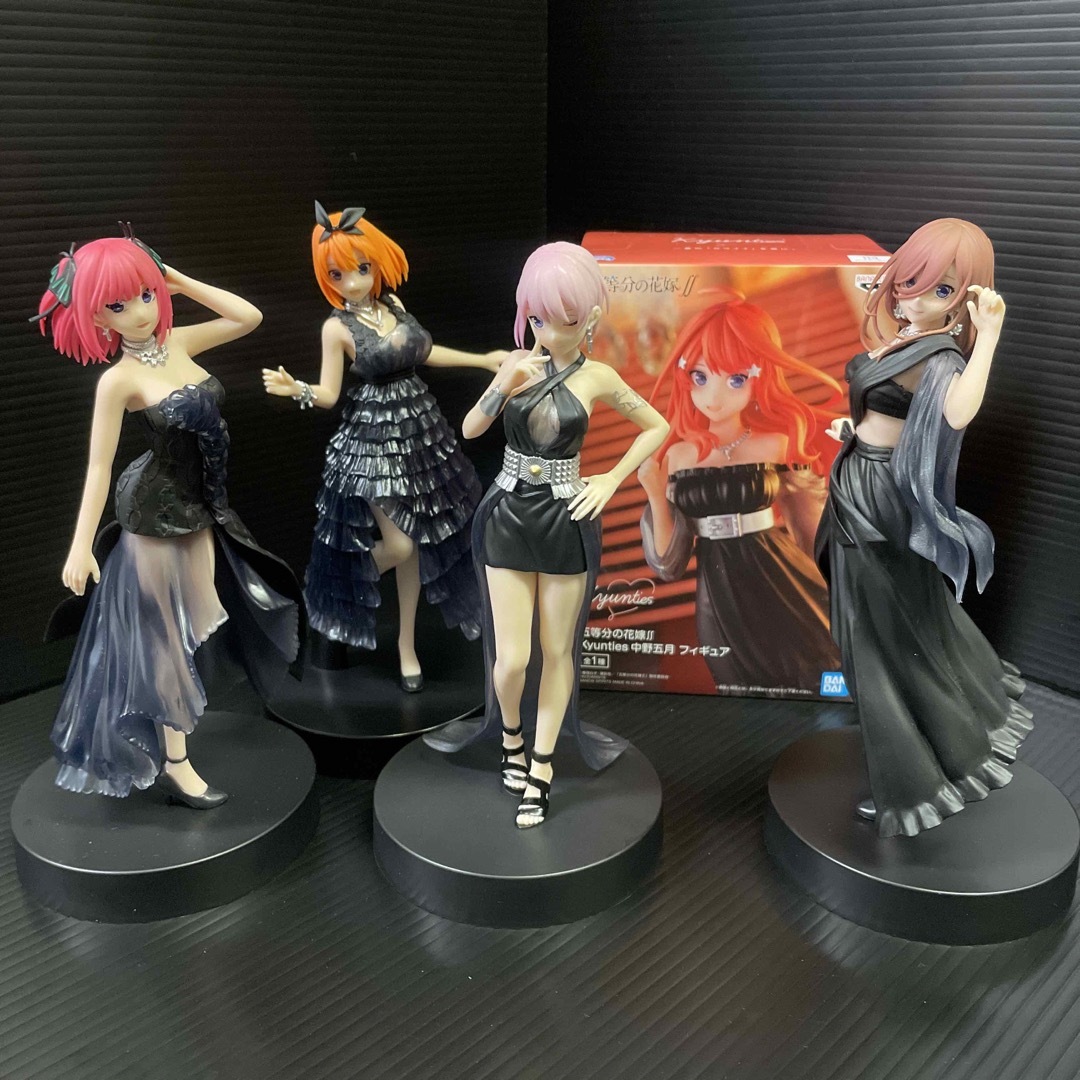五等分の花嫁 フィギュア 黒ドレス 5種コンプセット | フリマアプリ ラクマ 五等分の花嫁 フィギュア 黒ドレス 5種コンプセット | フリマアプリ ラクマ