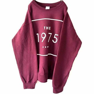 THE 1975 スウェット トレーナー えんじ レッド 赤 古着の通販 by