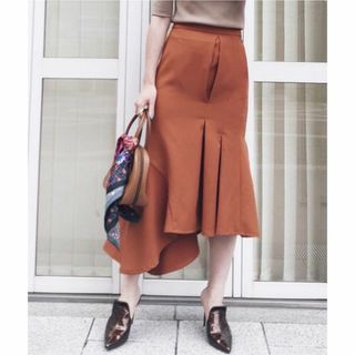 アメリヴィンテージ(Ameri VINTAGE)のAMERI アメリ SWELL HEM SKIRT フレア Aライン 通年(ロングスカート)