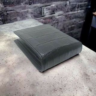 80ページ目 - クロコダイルの通販 40,000点以上 | クロコダイルを買う ... AT13 本革 クロコダイル 二つ折りマネークリップウォレット 腹ブラックb32