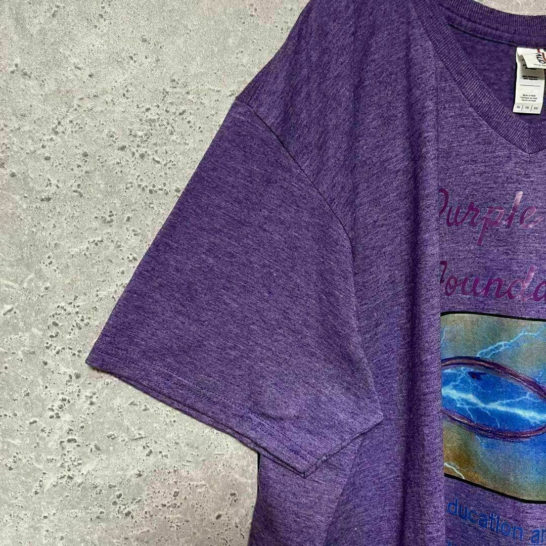 anvil アンビル Tシャツ 半袖 purple fish ゆるダボ XL 5