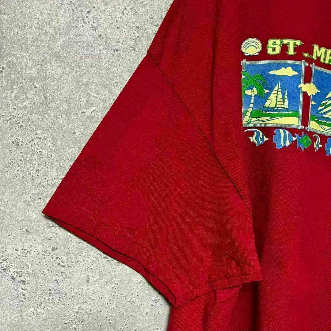 ALSTYLE アルスタイル Tシャツ 半袖 セント・マーチン島 ビッグ 2XL 5