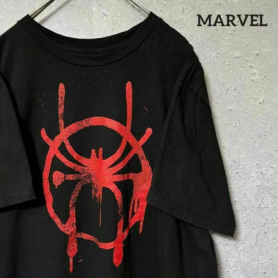 MARVEL マーベル Tシャツ 半袖 スパイダーマン アメコミ ヒーロー XL