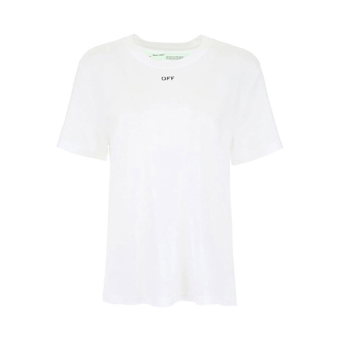 OFF-WHITE(オフホワイト)のOff-White Off Short Sleeve Tシャツ　OFFロゴ レディースのトップス(Tシャツ(半袖/袖なし))の商品写真