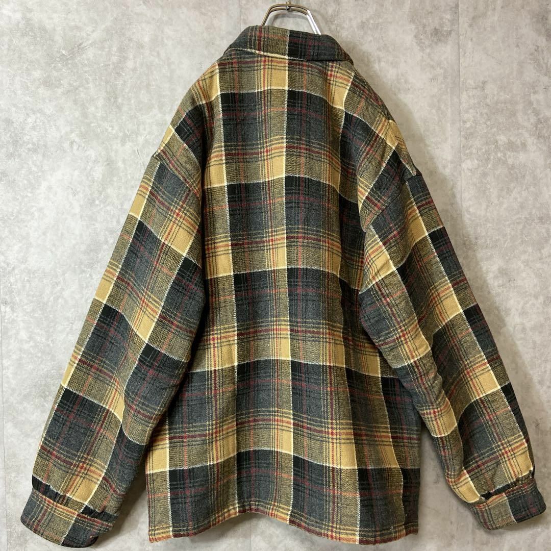 PENDLETON   人気オンブレチェック、キャメルカラーPENDLETON