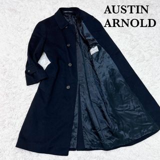 【カシミヤ100】AUSTIN ARNOLD 英国製 ピュアカシミヤ ロング