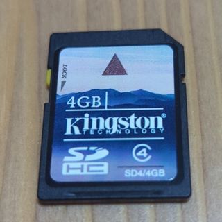 キングストン(Kingston)のSDカード 4GB Kingston(PC周辺機器)