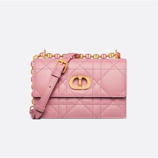 クリスチャンディオール(Christian Dior)の新品 MISS CARO ミニバッグ ショルダーバッグ メロコトンピンク ピンク(ショルダーバッグ)