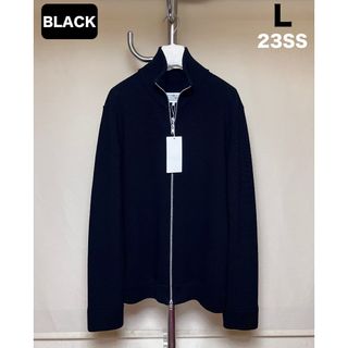 マルタンマルジェラ(Maison Martin Margiela)の新品 L 23ss マルジェラ ドライバーズニット 黒 5496(ニット/セーター)