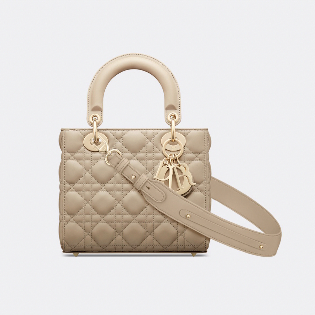 ディオール新作 新品 LADY DIOR MY ABCDIOR スモールバッグ ベージュ