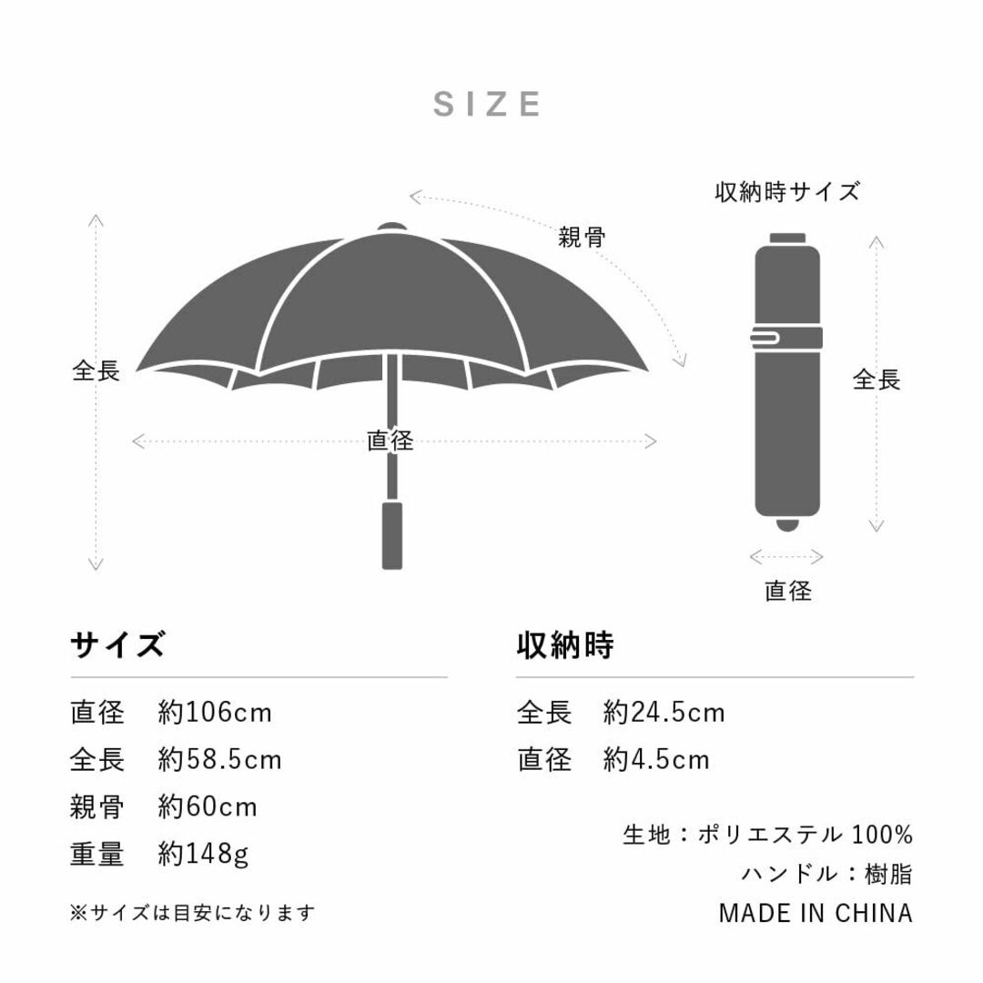 【色: バイカラーセージグリーン】Waterfront 折りたたみ傘 雨傘 um 1