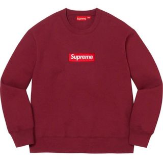 シュプリーム(Supreme)のSupreme Box Logo Crewneck Cardinal M(スウェット)