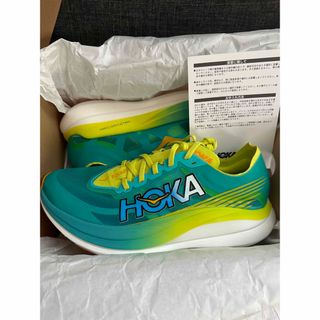 ホカオネオネ(HOKA ONE ONE)の☆新品同様☆HOKA ONE ONE ホカオネオネ ロケットX 2(シューズ)