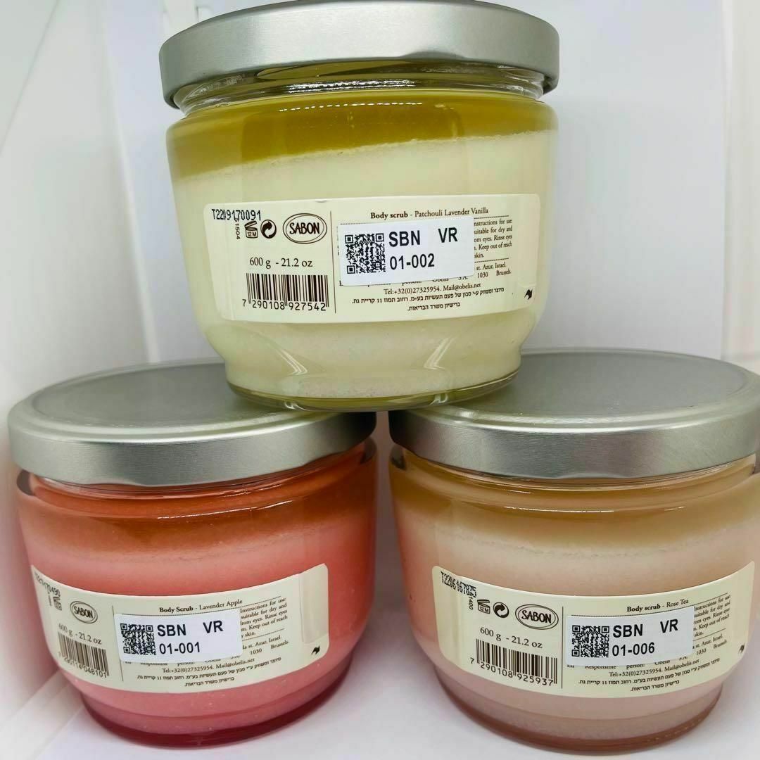 SABON - サボン ボディ スクラブ 600g x 3個セット Aの通販 by Moon
