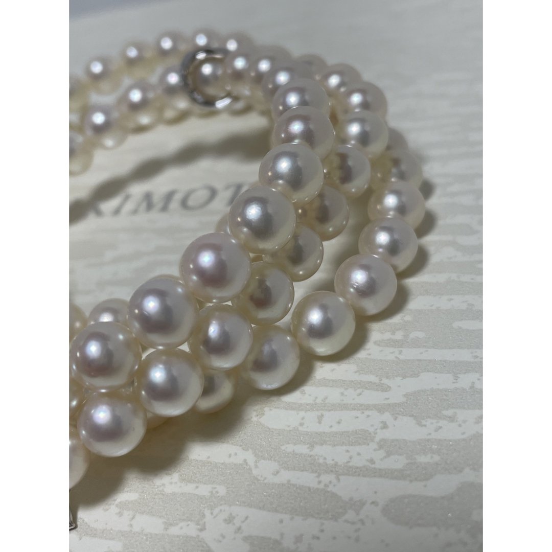 MIKIMOTO(ミキモト)のミキモト　7.5〜8㎜未満　インフィニティオペラ　ロングパールネックレス　K18 レディースのアクセサリー(ネックレス)の商品写真