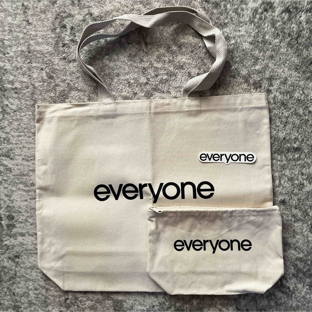 新品未使用】everyoneVINCENTTOTEBAGトート-