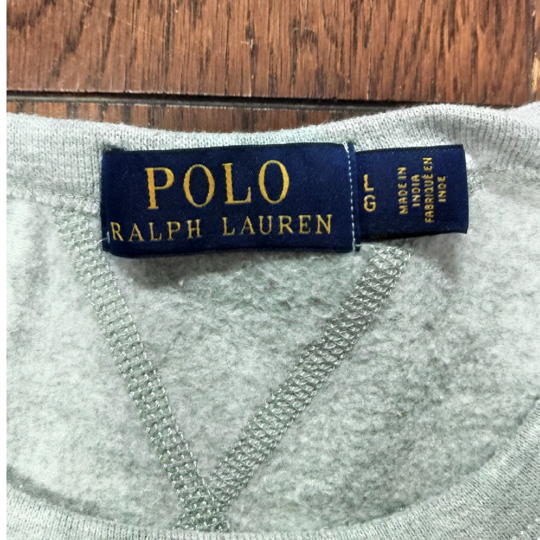 POLO RALPH LAUREN - POLO RALPH LAUREN ポロベア スウェット L 両V