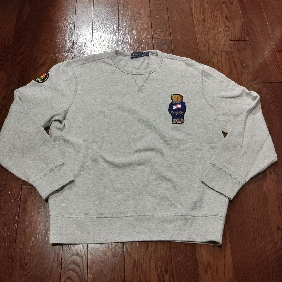 POLO RALPH LAUREN - POLO RALPH LAUREN ポロベア スウェット L 両V