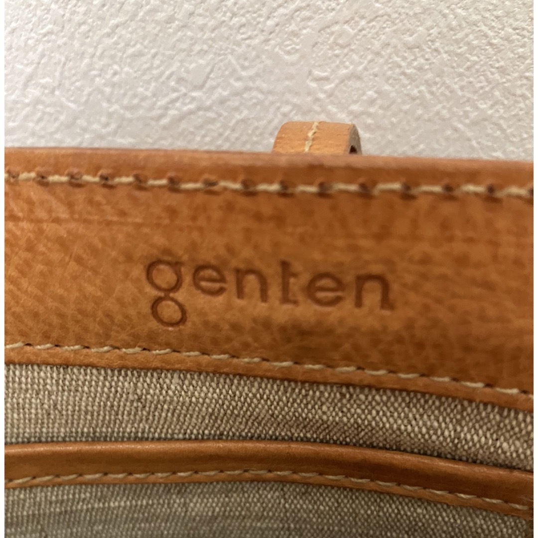 genten(ゲンテン)の中古　genten ゲンテン トートバッグ トスカ レザー ベルト レディースのバッグ(トートバッグ)の商品写真