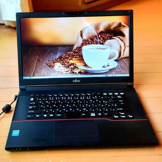 フジツウ(富士通)のノートパソコン 富士通Lifebook A574/K、オフィス付き！設定不要！①(ノートPC)