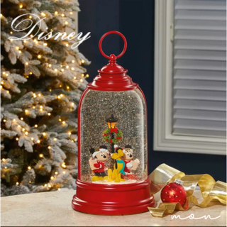 ディズニー(Disney)のDisney クリスマス ランタン ミッキー&ミニーの聖歌隊　LED(置物)