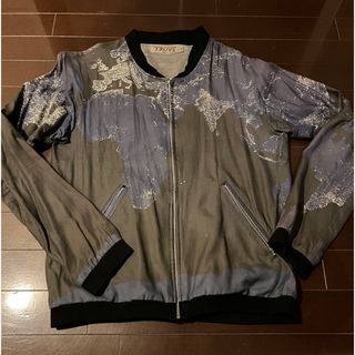 【TROVE】ナイロン ジャケット ブルゾン 紫 TROVE トローブ