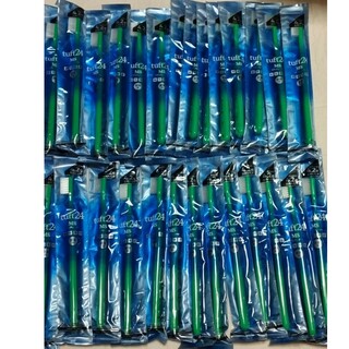 タフト24 ミディアムソフト 歯科専用 歯ブラシ 緑27本セット(歯ブラシ/デンタルフロス)