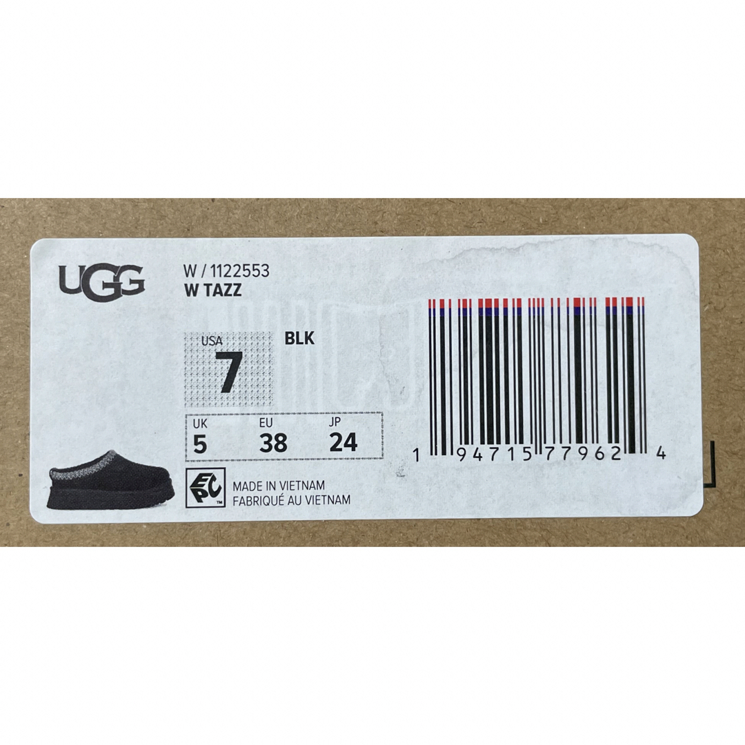 UGG 1122553 タズ サボ （ブラック）