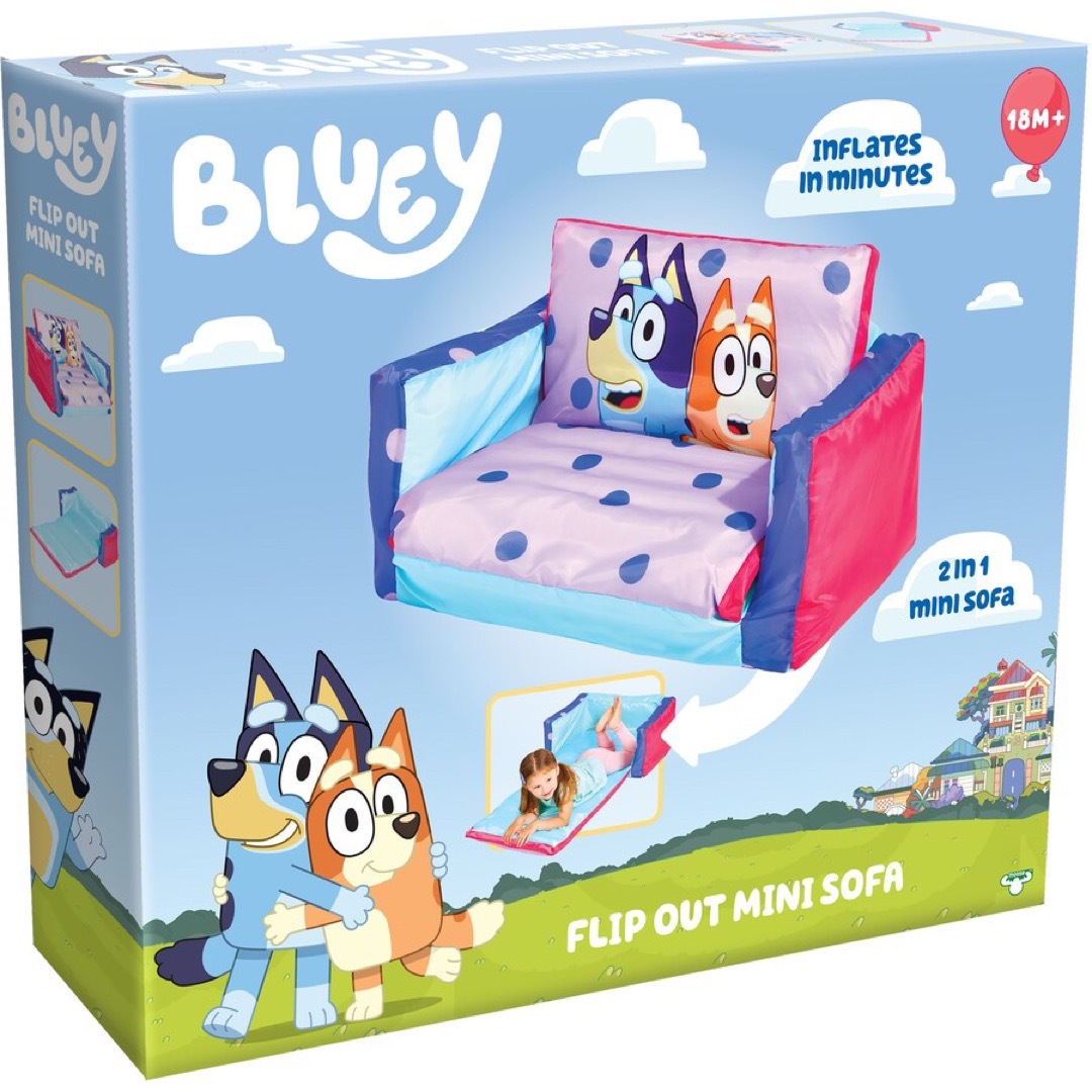 日本未発売　ブルーイ bluey 折り畳みミニソファ＆ベッド